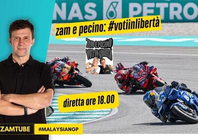 GP Malesia: voti in libertà. Con Zam e Pecino [VIDEO]