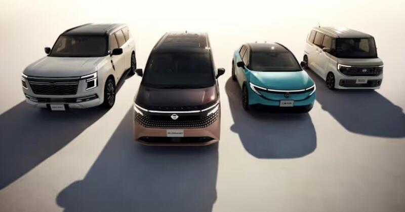 Nissan riparte alla grande: nuova Elgrand di lusso, Ariya aggiornata e il ritorno della leggendaria Patrol