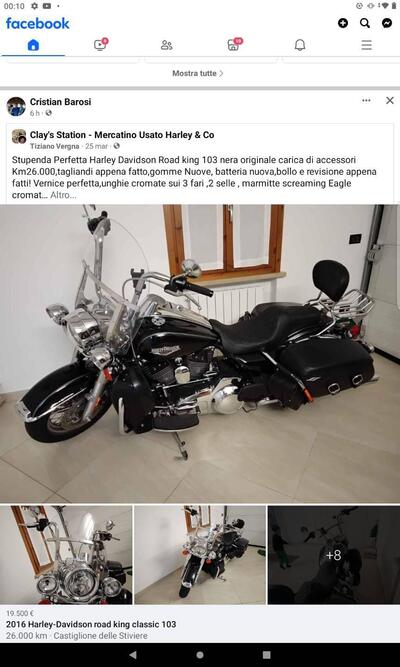 Harley-Davidson 103 Road King Classic (2014 - 16) - FLHRC usata