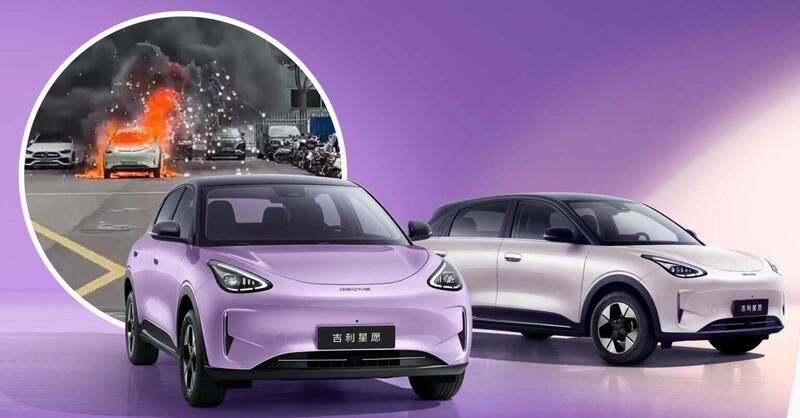 Paura in Cina: la bestseller elettrica Geely Xingyuan prende fuoco a Suzhou