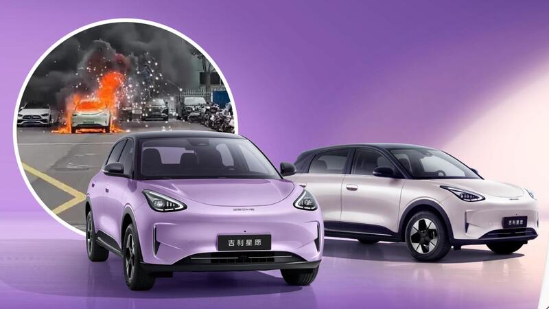 Paura in Cina: la bestseller elettrica Geely Xingyuan prende fuoco a Suzhou