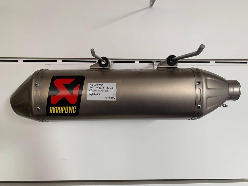 SILENZIATORE SCARICO AKRAPOVIC PER FE 250/350 DAL