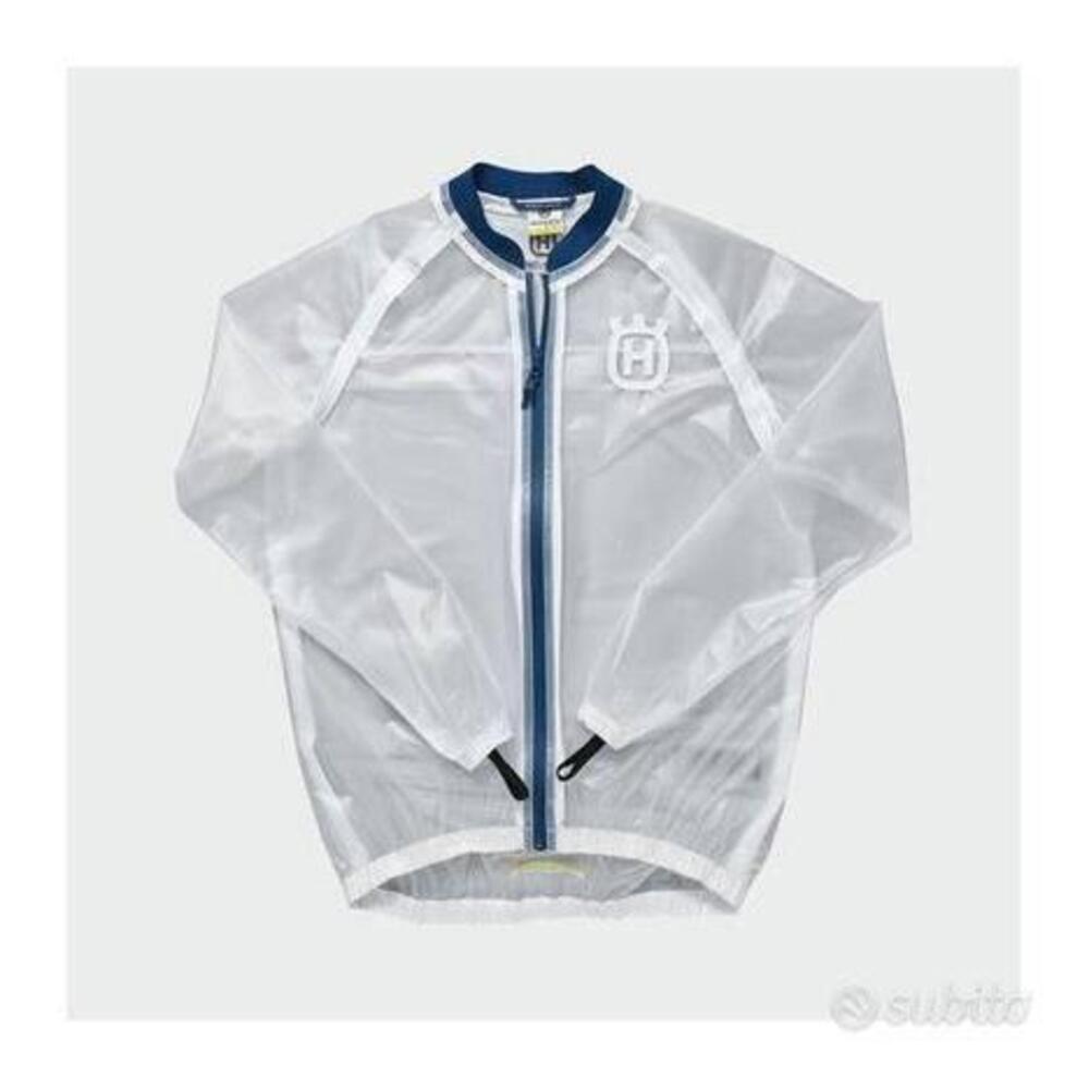 Impermeabile Husqvarna Rain Jacket Trasparent Tagl