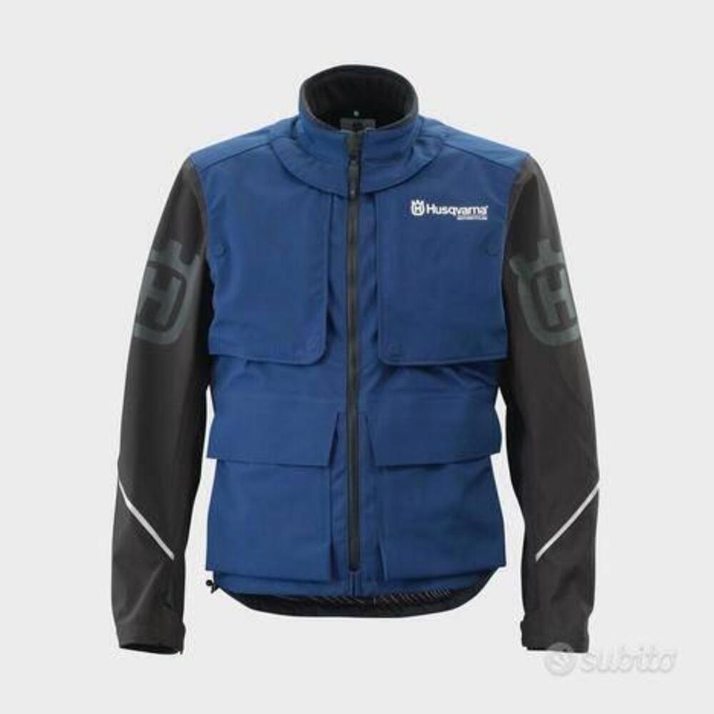 Giacca Husqvarna Gotland Jacket blu Taglia L nuova