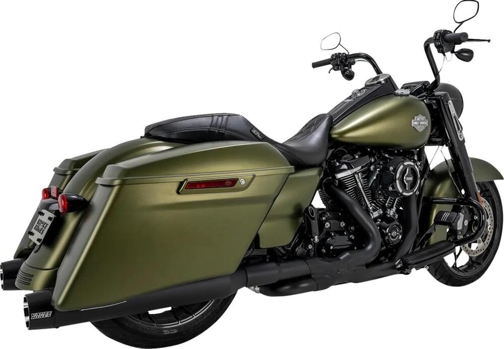 Marmitte Vance & Hines Blackbird 450 nere per Tour