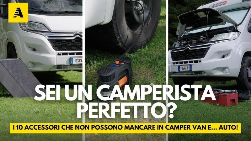 10 accessori fondamentali in camper, van (e auto). Ce li avete tutti? [VIDEO]
