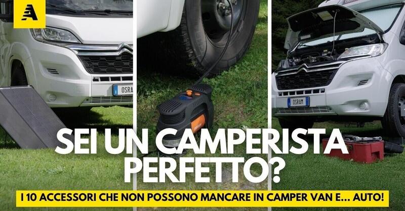 10 accessori fondamentali in camper, van (e auto). Ce li avete tutti? [VIDEO]