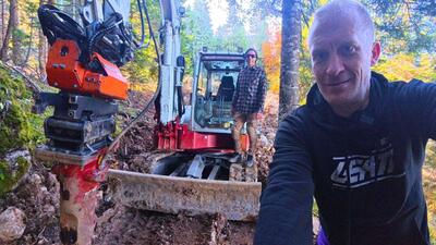 Ruspa o eMTB? Ecco come si costruisce davvero un trail in montagna! [VIDEO]