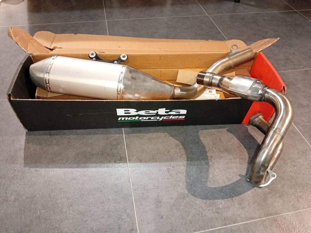 MARMITTA COMPLETA BETA RR 4T RACING PARTS Betamotor