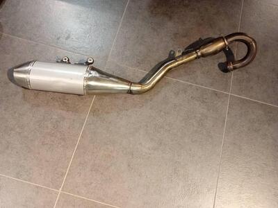 MARMITTA COMPLETA. BETA. RR 4T RACING PARTS Betamotor