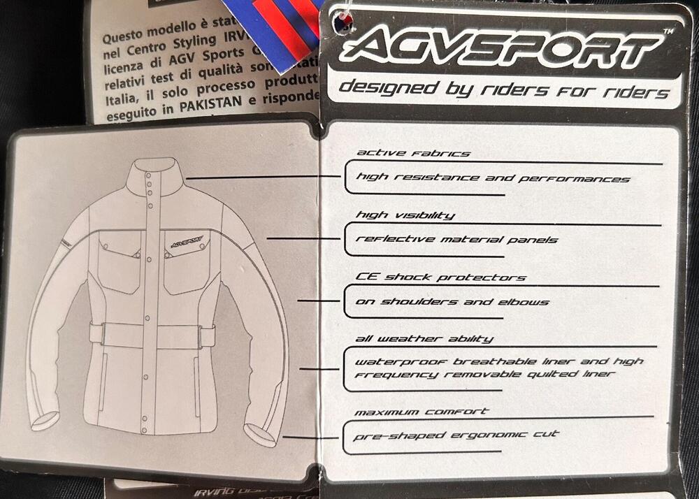 Giacca Moto AGV Sport (4)