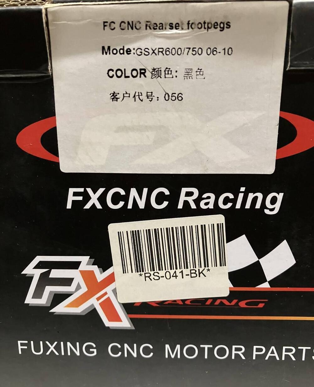 Pedane per Suzuki GSX 600/750 R FX CNC Racing (2)