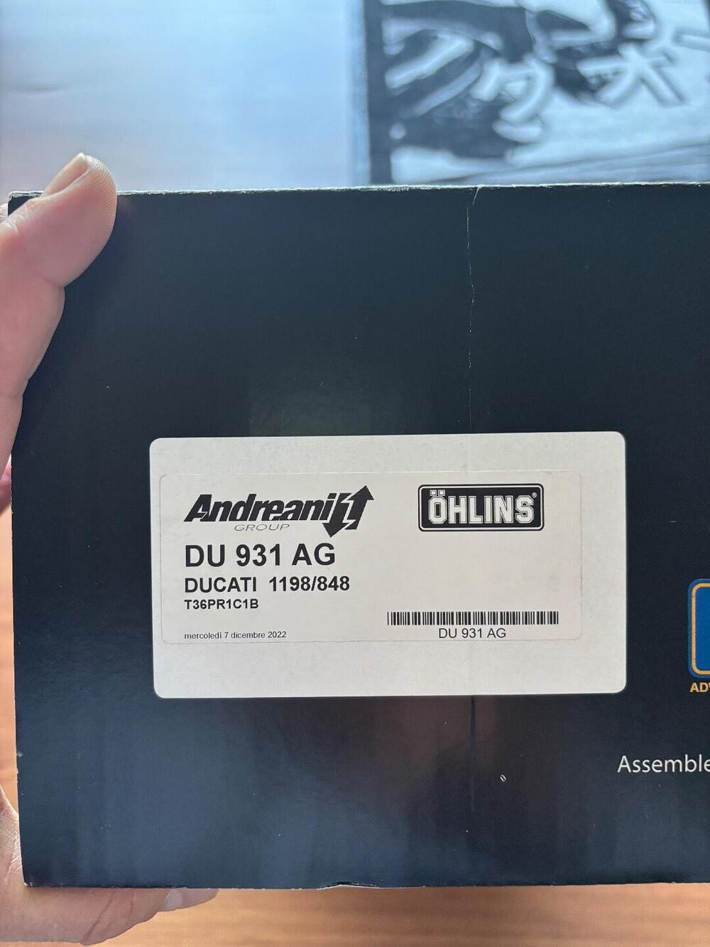 Mono ohlins ducati 1098/1198/848 Öhlins (7)