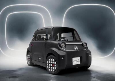 Citroën Ami Dark Side 2025: la microcar elettrica si veste di nero per Halloween