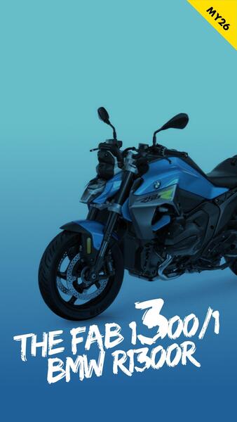 BMW R1300R: the German boxer becomes a sporty hypernaked bike