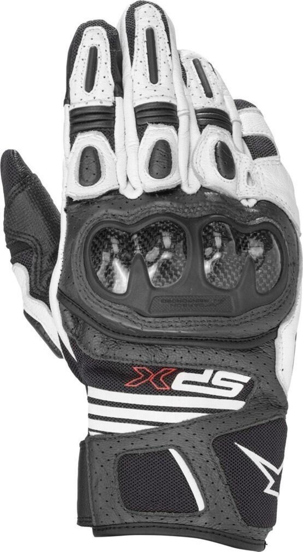 Guanti moto pelle racing estivi Alpinestars SP X A