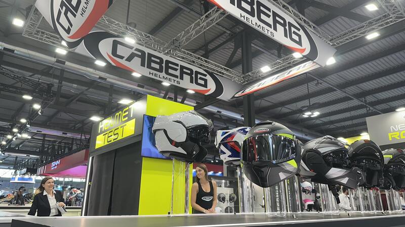 Caberg a Eicma 2025, nuovi modelli e grafiche aggiornate [VIDEO]