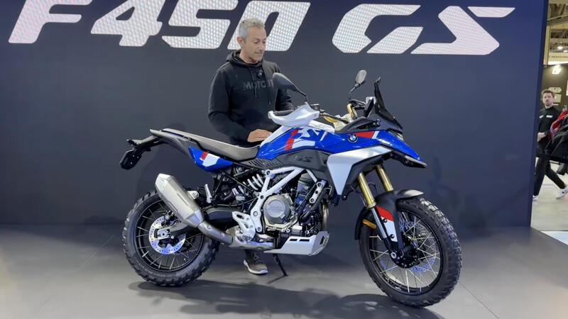 BMW F450 GS Svelata a EICMA 2025 - La Nuova Media Enduro Tedesca | Motore Bicilindrico e ERC Clutch [VIDEO]