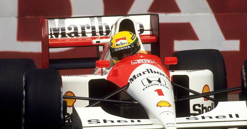 Ayrton Senna: la McLaren del GP del Brasile 1991 all&rsquo;asta