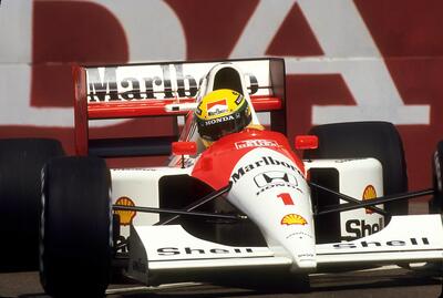 Ayrton Senna: la McLaren del GP del Brasile 1991 all&rsquo;asta