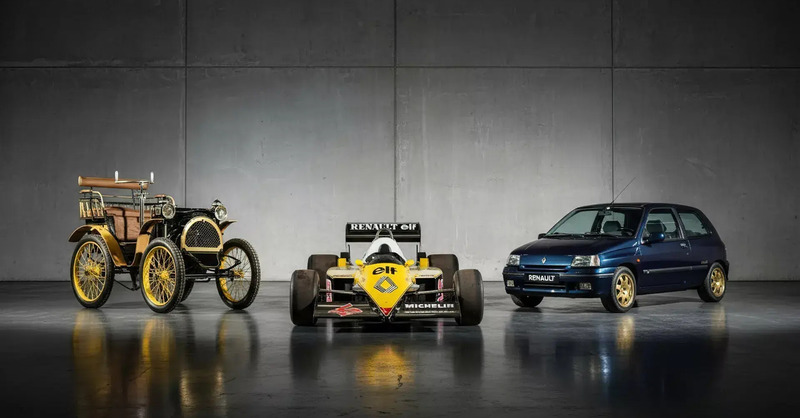 Renault mette all&#039;asta 100 auto storiche leggendarie: Formula 1, Rally iconiche e rarit&agrave; dal 1898. 