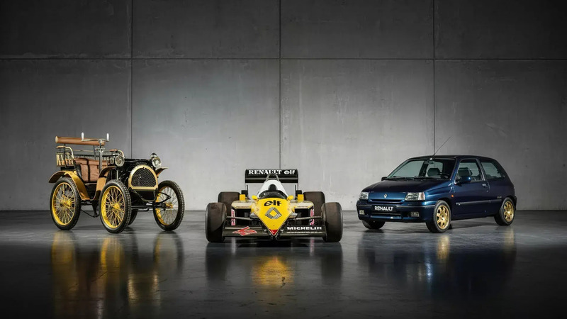 Renault mette all&#039;asta 100 auto storiche leggendarie: Formula 1, Rally iconiche e rarit&agrave; dal 1898. 