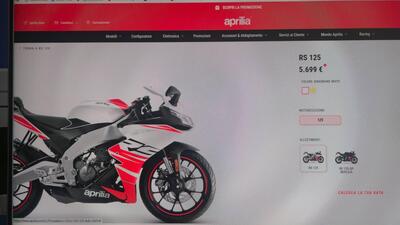 Aprilia RS 125 (2025) nuova