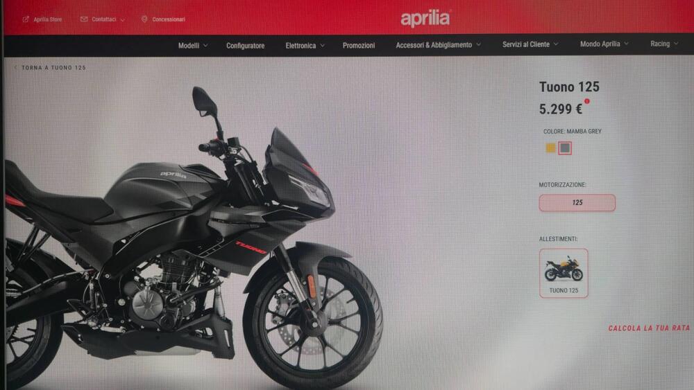 Aprilia Tuono 125 (2025 - 26) (2)