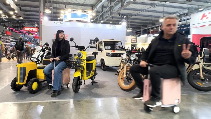 Le moto (e non solo...) pi&ugrave; bizzarre da vedere a EICMA 2025 [VIDEO]