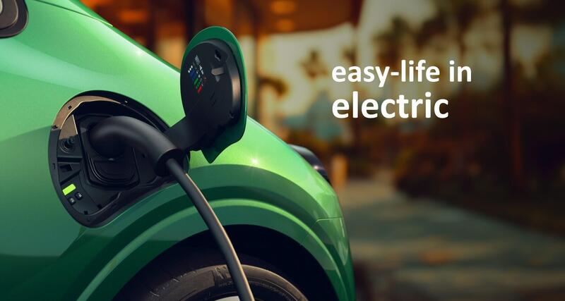 Porta di ricarica della nuova Renault Twingo E-Tech