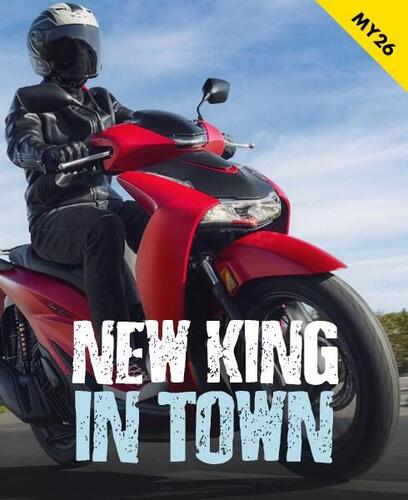 Honda SH 2026: il best seller italiano si rinnova