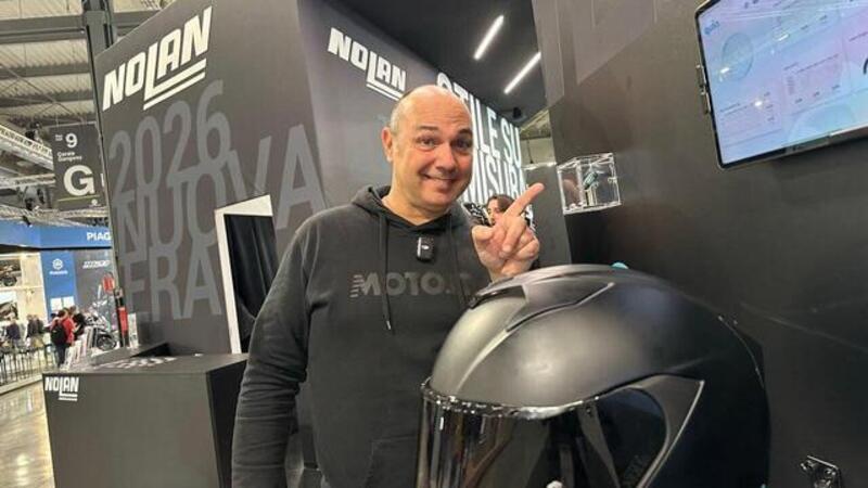 Le novit&agrave; tecnologiche di Nolan EICMA 2025: un casco in collaborazione con Quin [VIDEO]