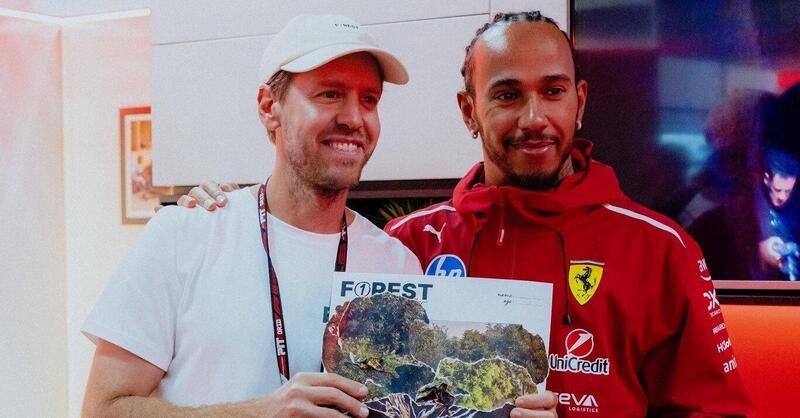 F1. &ldquo;&Egrave; l&rsquo;unico insieme a me a parlare di argomenti seri&rdquo;: Lewis Hamilton loda Sebastian Vettel, presente a Interlagos. E della causa di Felipe Massa dice&hellip; 