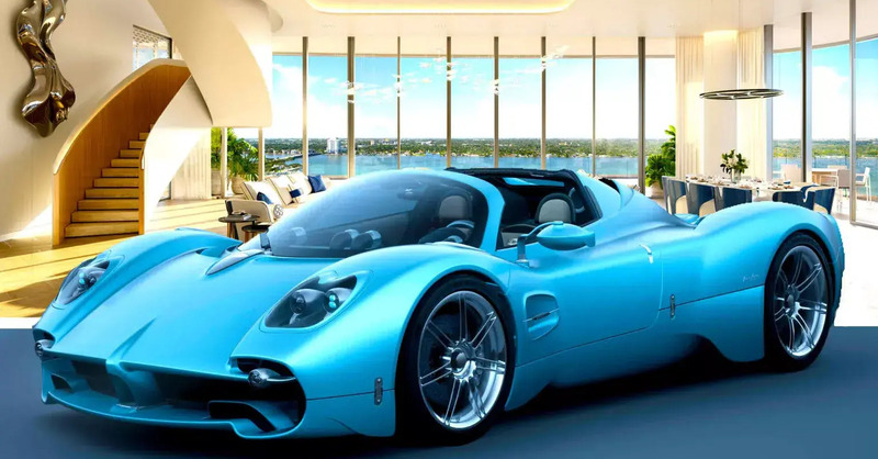 Il super attico da 30 milioni di dollari di Pagani ti regala un&rsquo;auto che non puoi comprare, nemmeno se sei miliardario