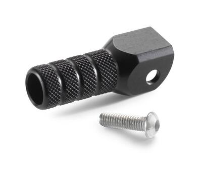 PUNTALE LEVA CAMBIO ANODIZZATO NERO HUSQVARNA Cod: