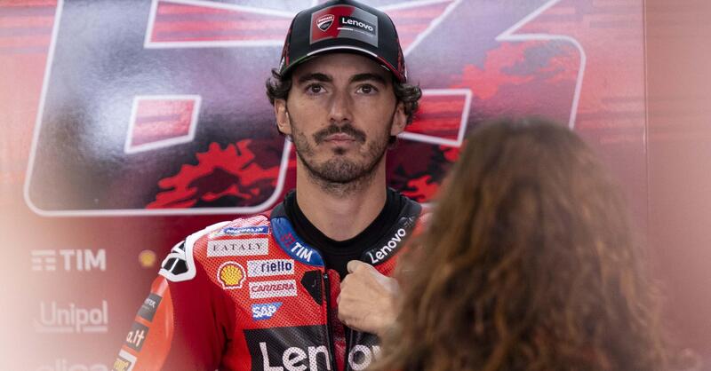 MotoGP 2025. GP del Portogallo. Pecco Bagnaia: "Al momento Alex Marquez &egrave; superiore. Noi siamo in un gruppo che va dal secondo al sesto"