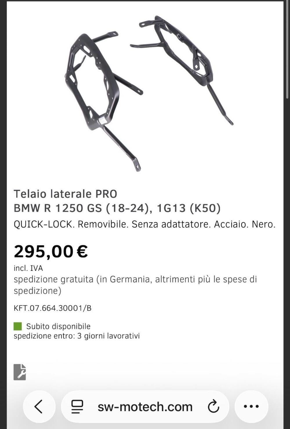 Borse SW Mototech Dusc GS 1200/1250 anni 2018/2024 Sw-Motech (3)