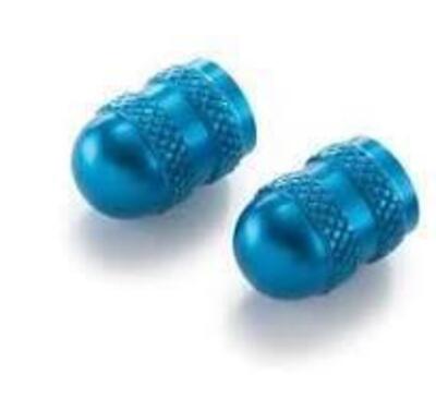 COPPIA TAPPI VALVOLE RUOTA BLU HUSQVARNA Cod: 7771