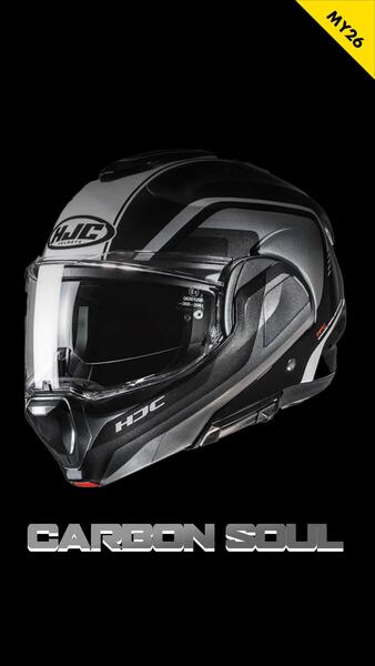 HJC F100 Carbon: il modulare sportivo