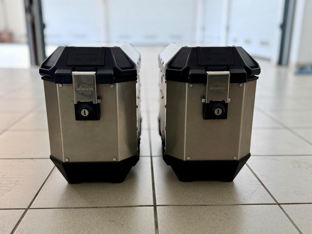 Borse laterali alluminio Mission 36 lt kappa (4)