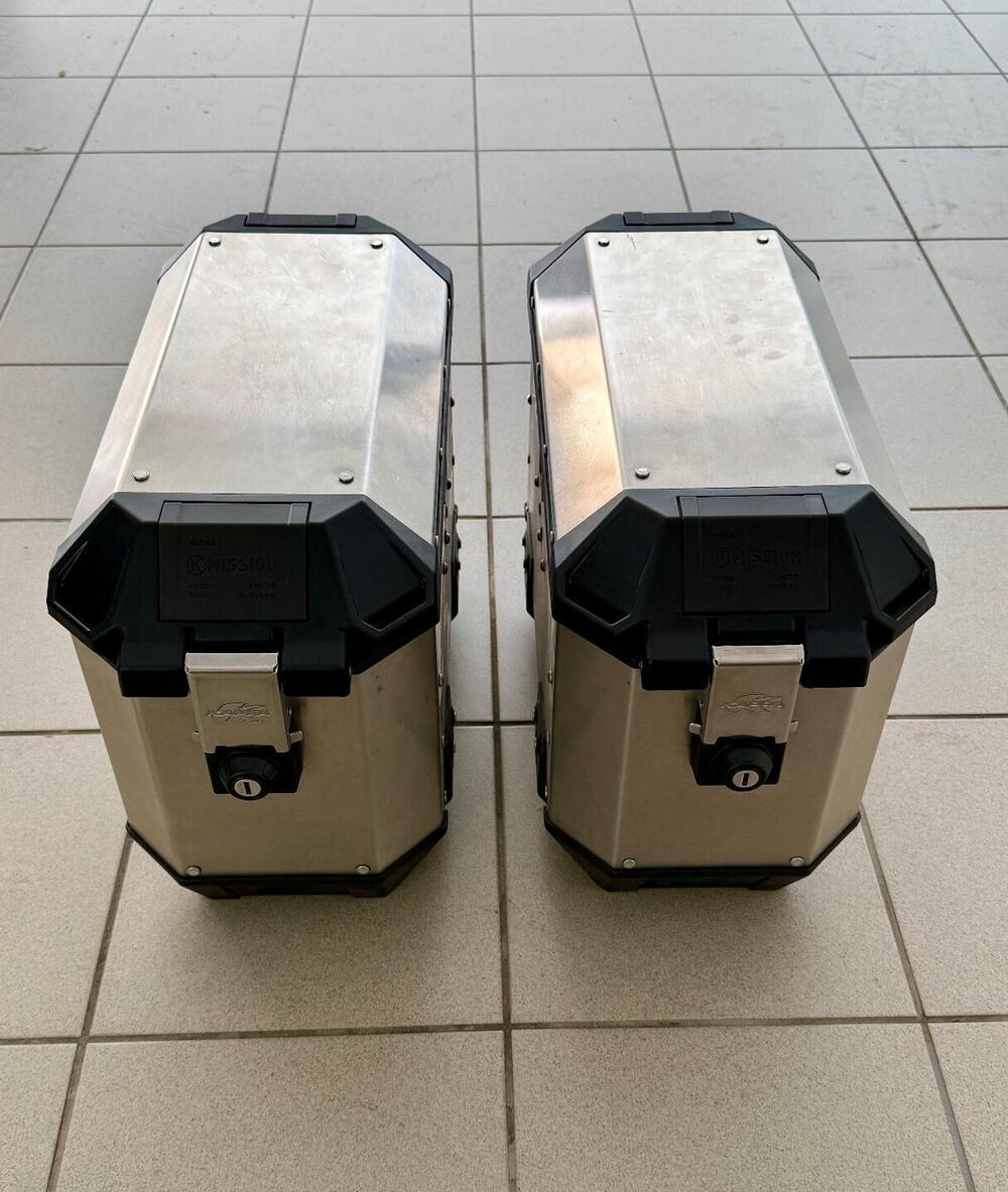 Borse laterali alluminio Mission 36 lt kappa (6)
