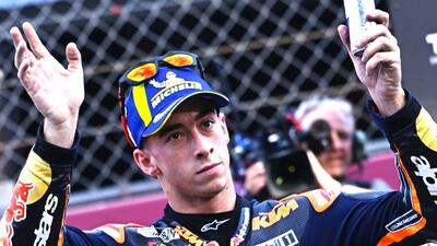 MotoGP 2025. GP del Portogallo. Pedro Acosta: "La gara che abbiamo finito pi&ugrave; vicino al primo"