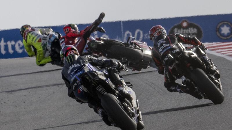 MotoGP 2025. GP del Portogallo. Nicol&ograve; Bulega e la caduta nella Sprint: &quot;Ho frenato in stile Superbike&quot;