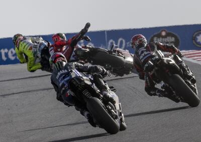 MotoGP 2025. GP del Portogallo. Nicolò Bulega e la caduta nella Sprint: Ho frenato in stile Superbike