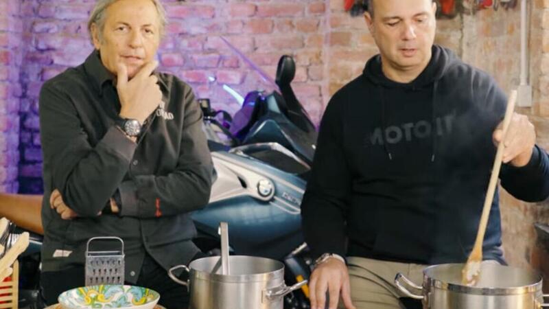 Tra moto e fornelli: abbiamo fatto il risotto allo chef La Mantia [VIDEO]