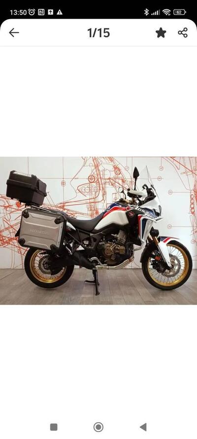Honda Africa Twin CRF 1000L DCT (2018 - 19) usata