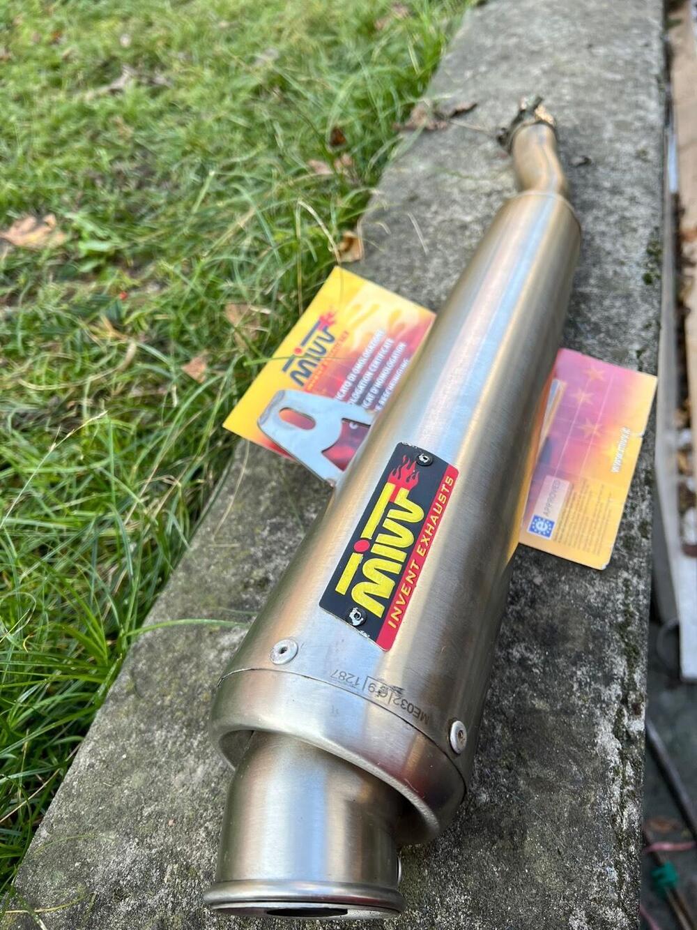 Terminale scarico Honda Transalp XLV650 e Yamaha T Mivv