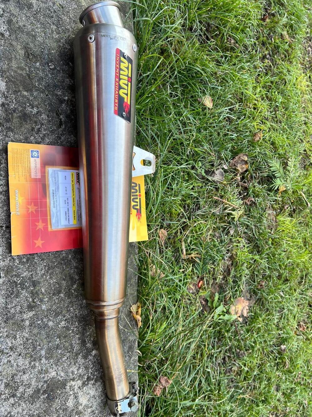 Terminale scarico Honda Transalp XLV650 e Yamaha T Mivv (4)