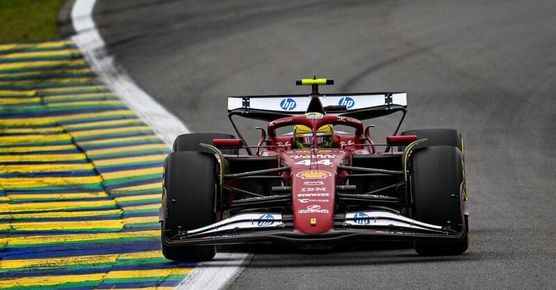 F1. &quot;&Egrave; devastante, ma non bisogna smettere di lottare. Mi scuso con il team&quot;. Lewis Hamilton analizza cos&igrave; un GP del Brasile disastroso per la Ferrari