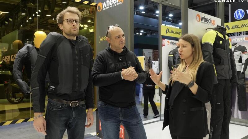 Wheelup a EICMA 2025: Nuova giacca Airbag e non solo! [VIDEO]